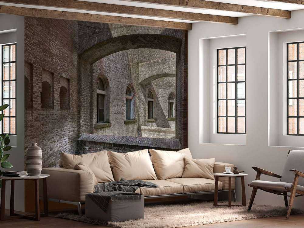 Old building with arches