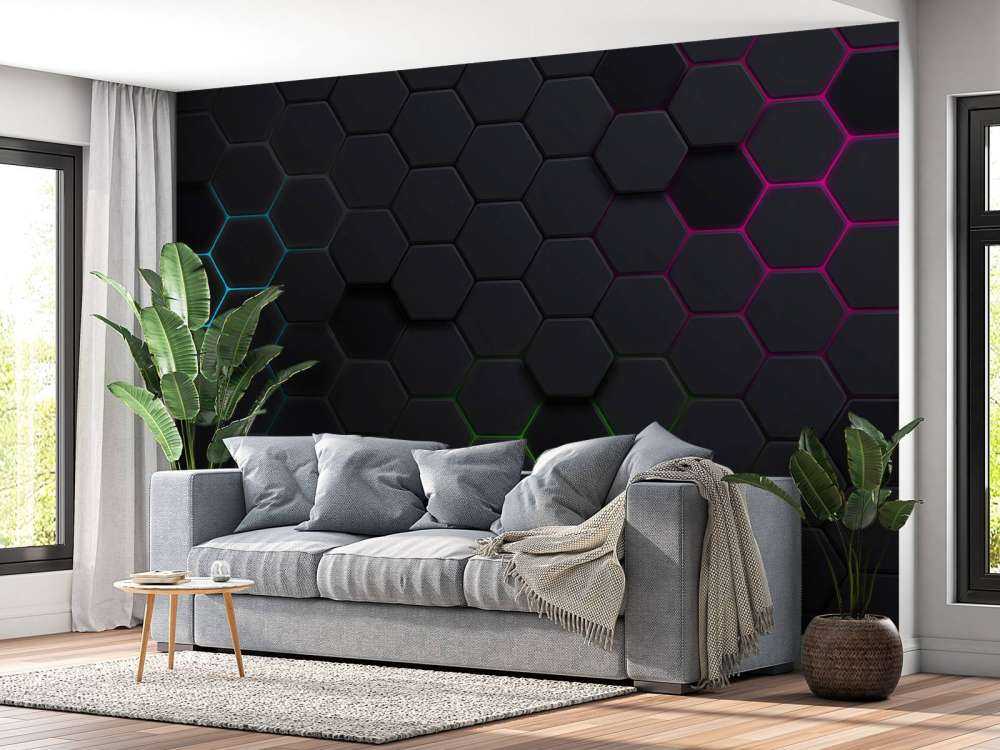 Luminous hexagons