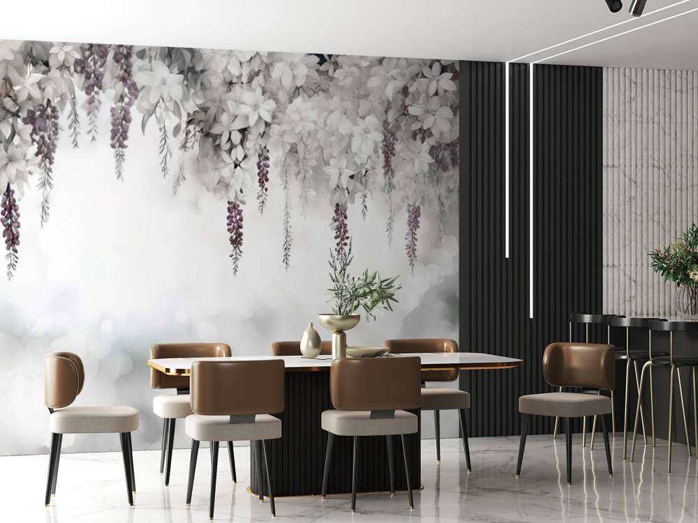 Gentle Wisteria Garden White