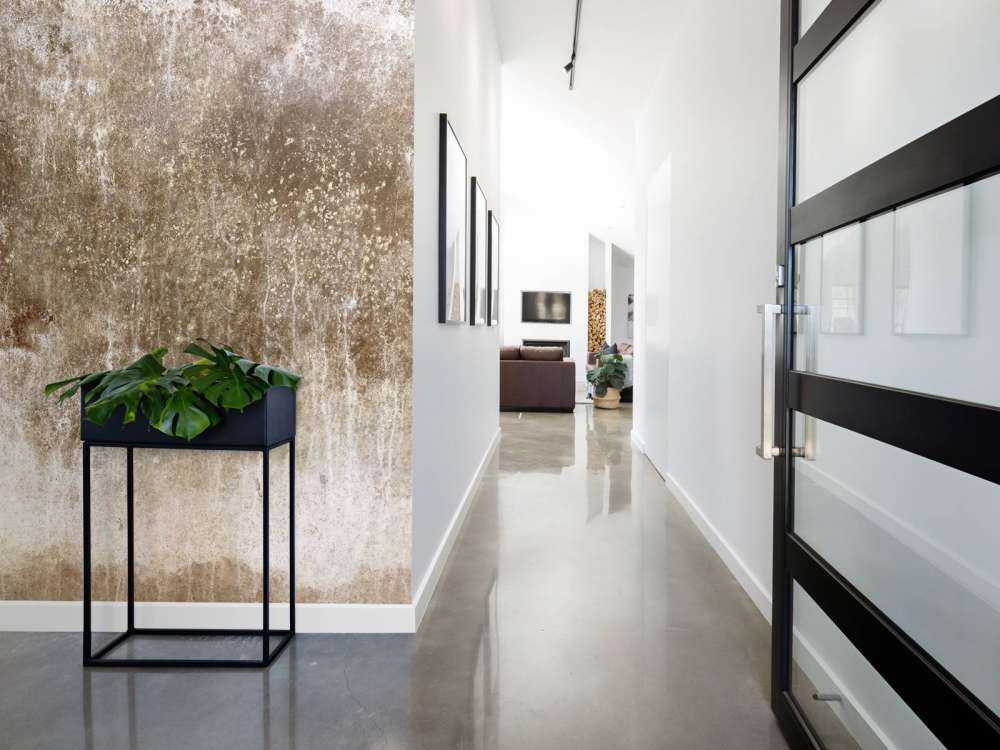 Old weathered brown wall