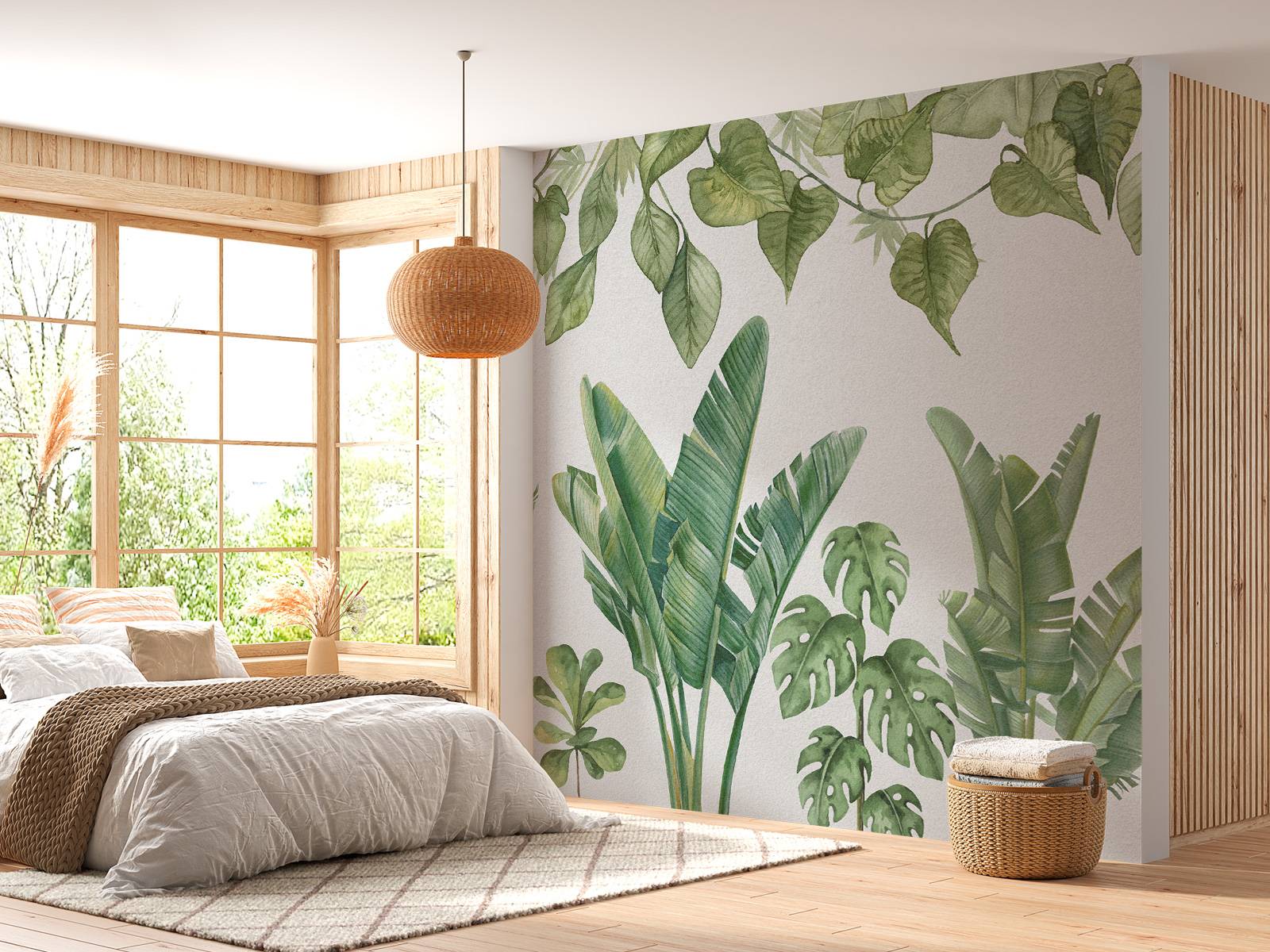 Tropical jungle plants