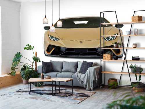 Lamborghini Huracán - Front, white