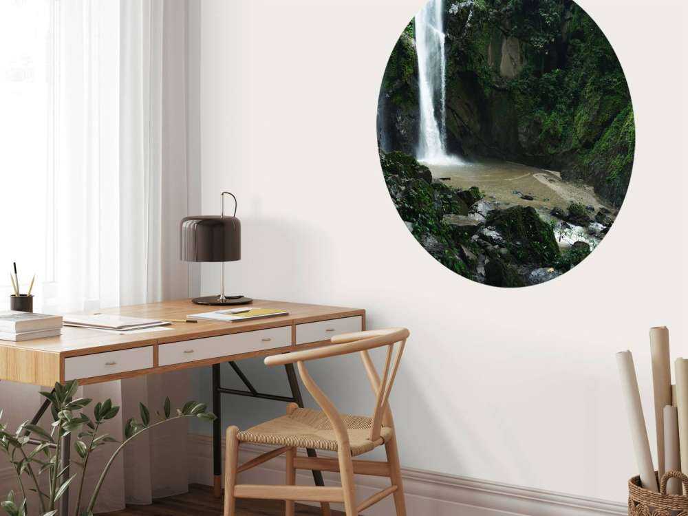 Waterfall in deep forest