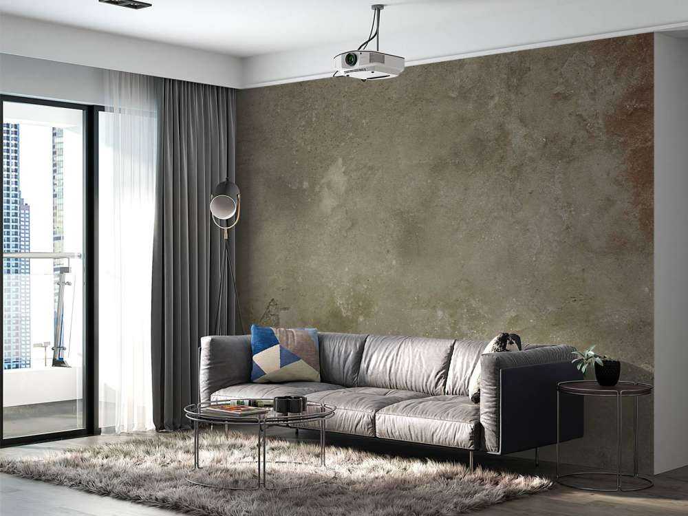 Old wall with weathered stucco