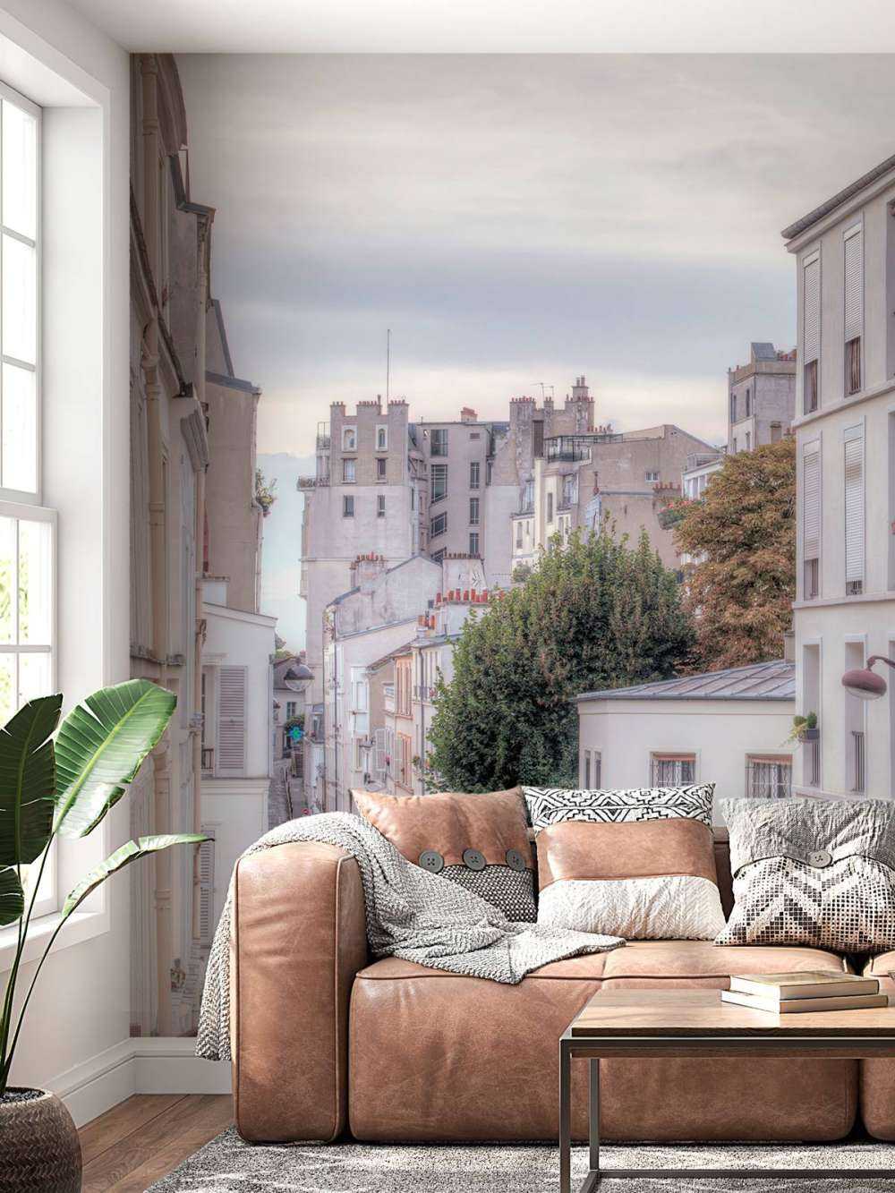 View of streets in Paris, France