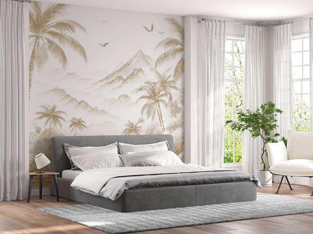 Peaceful Palm Bay, taupe