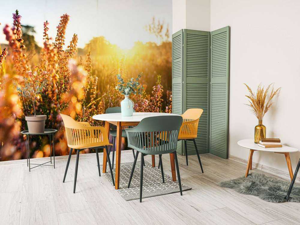 Close-up heather plant