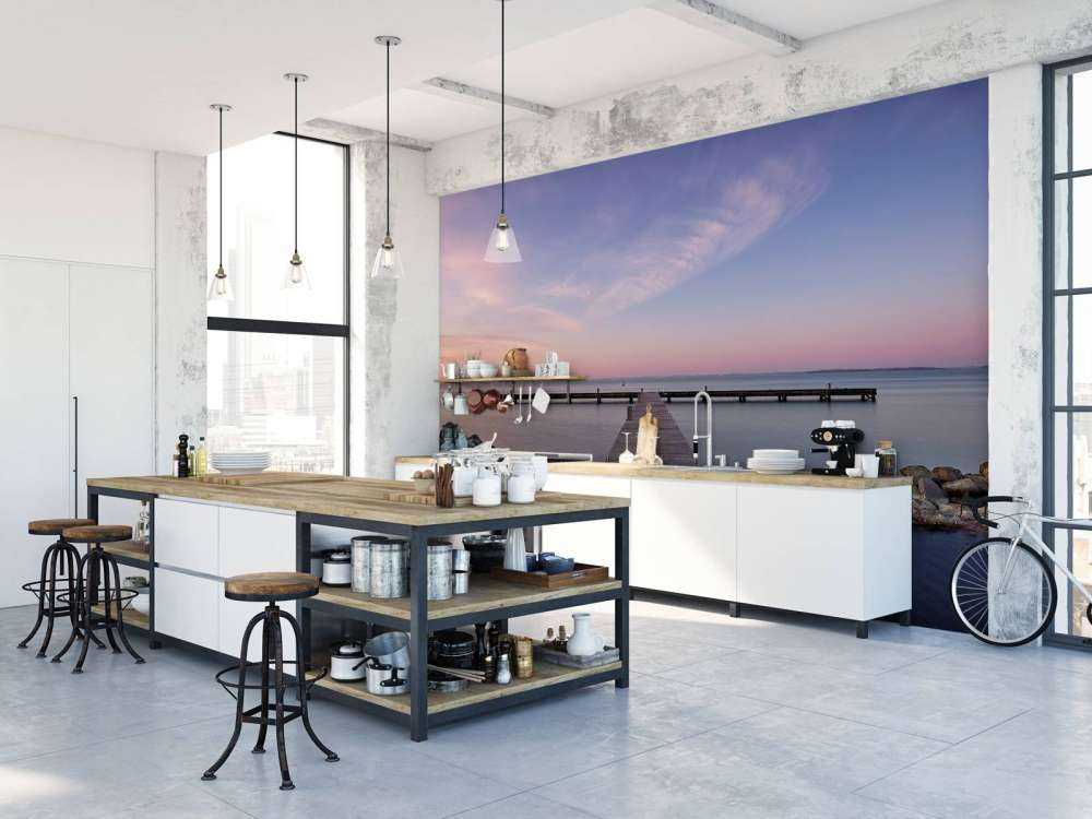 Nice scaffolding at sunrise