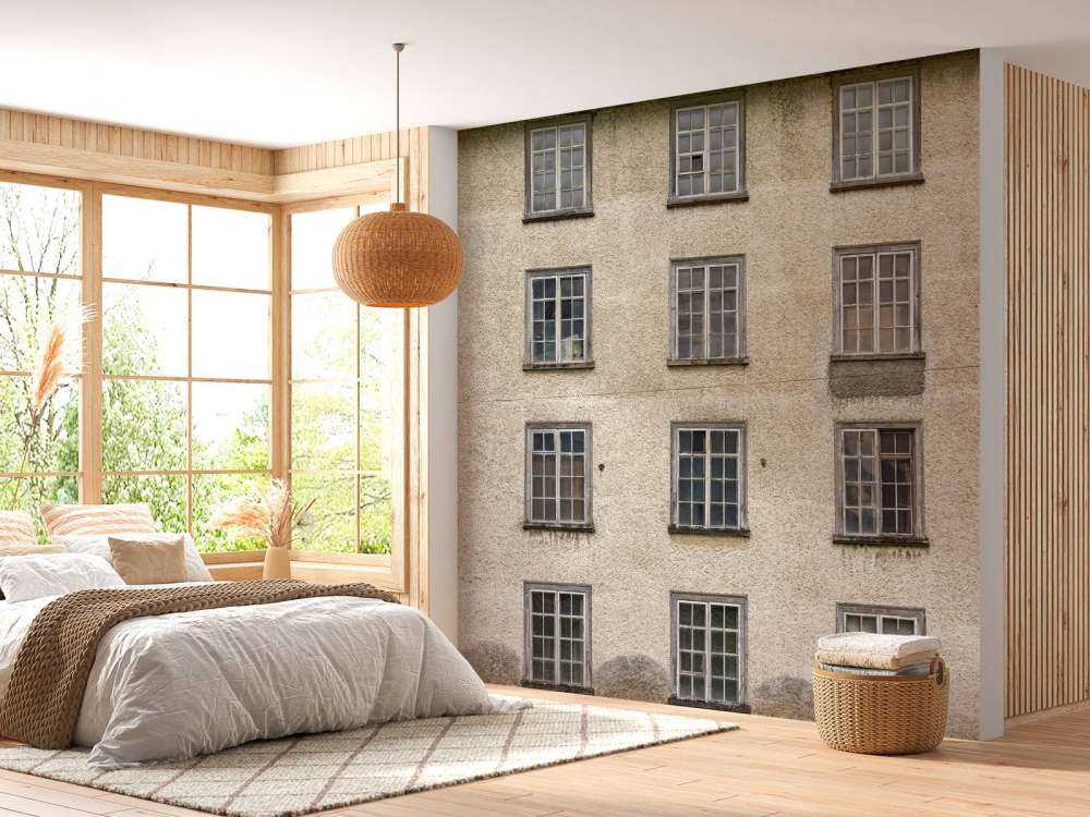 Facade of an old factory