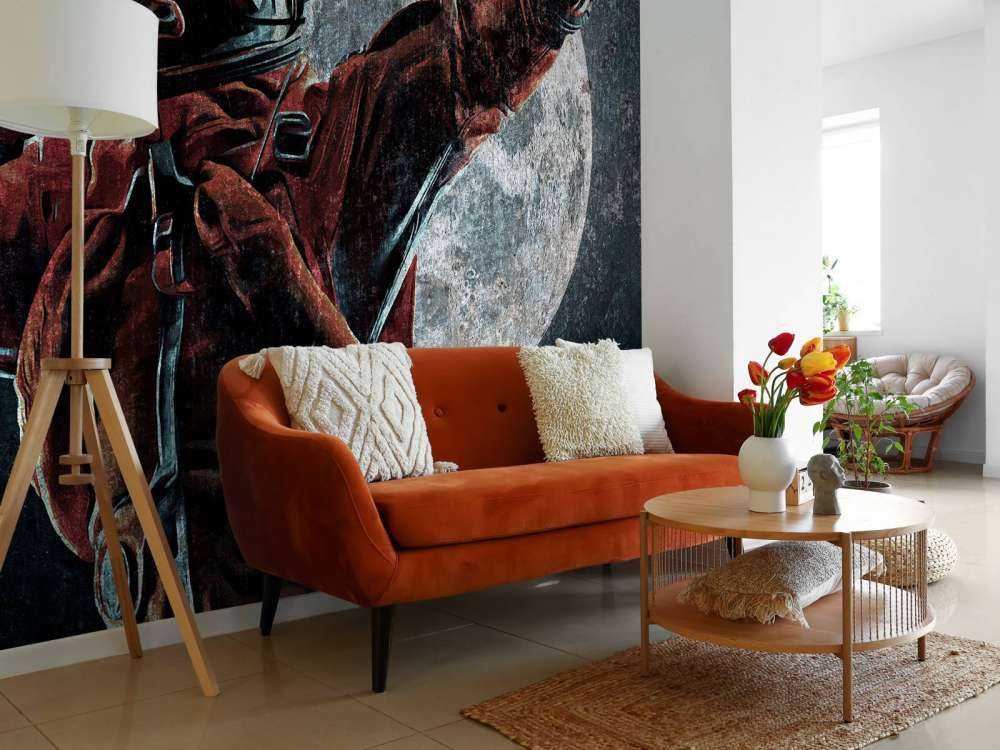 Astronaut doing the dab