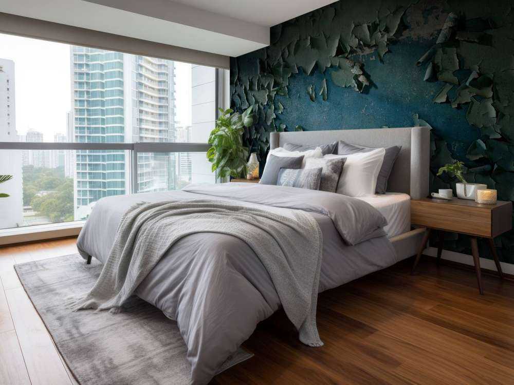 Weathered paint wall