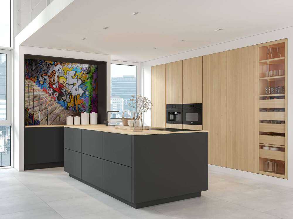 Graffiti with stairs