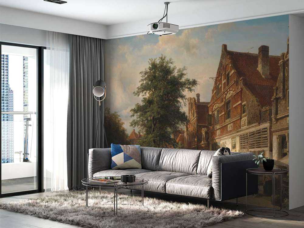 The Zuiderhavendijk in Enkhuizen