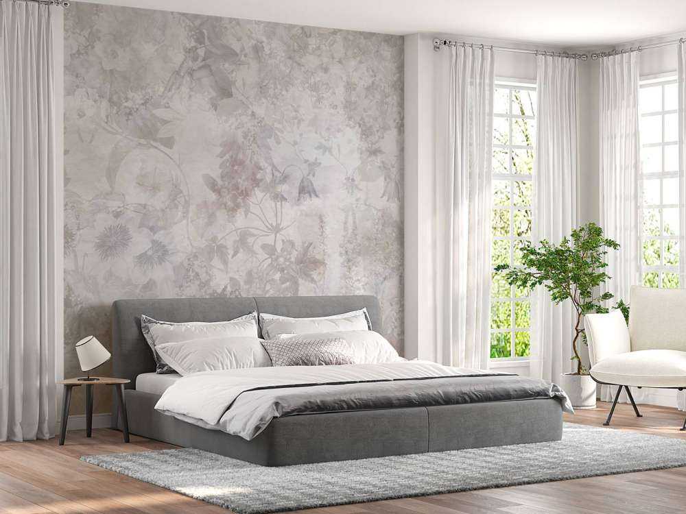 Watercolor Garden Taupe