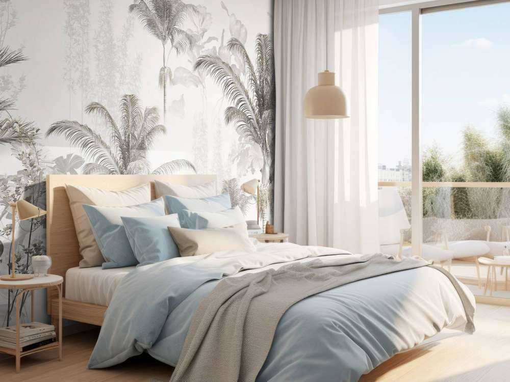 Soft botanical serenity