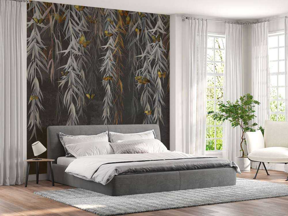 Branches with butterflies