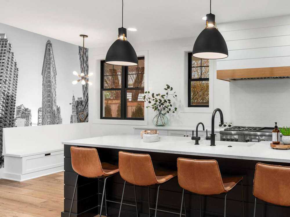 Busy street in New York