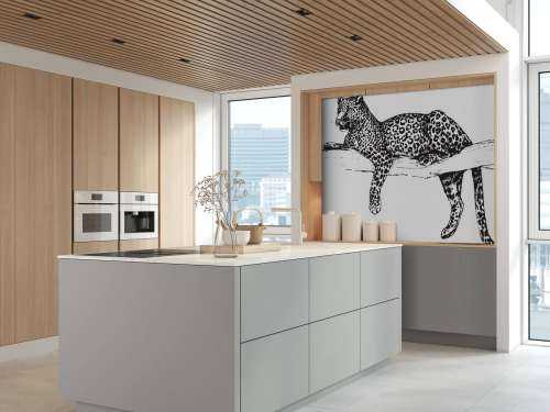 Drawn leopard