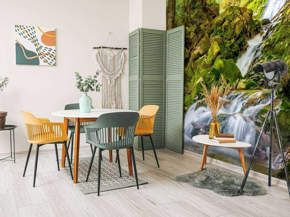 Waterfall in the middle of the forest