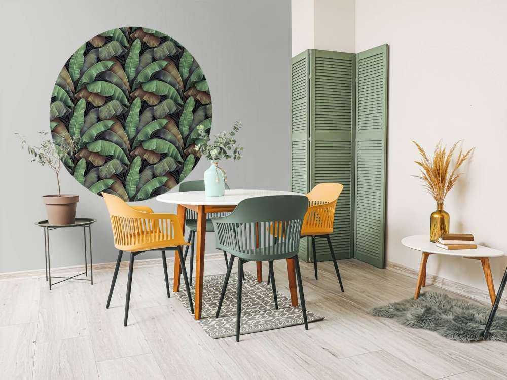 Luxury banana leaves