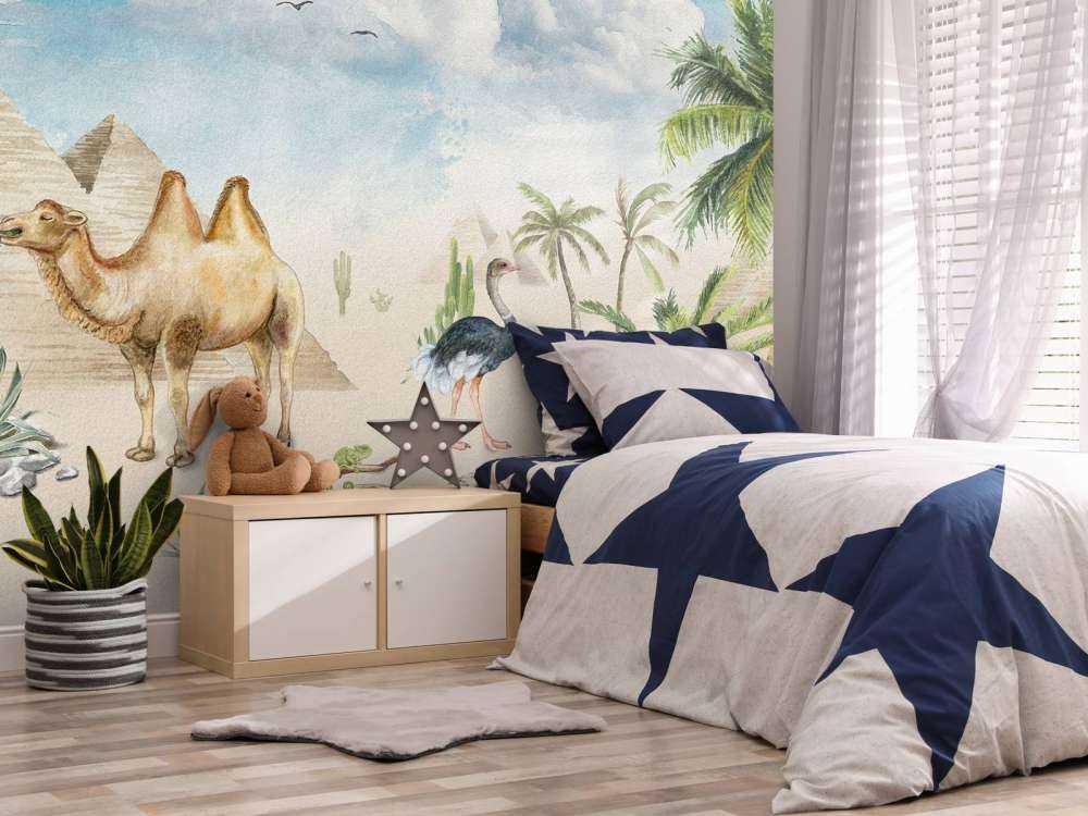 Animals at the pyramids