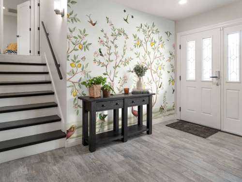 Lemon Tree Chinoiserie - White