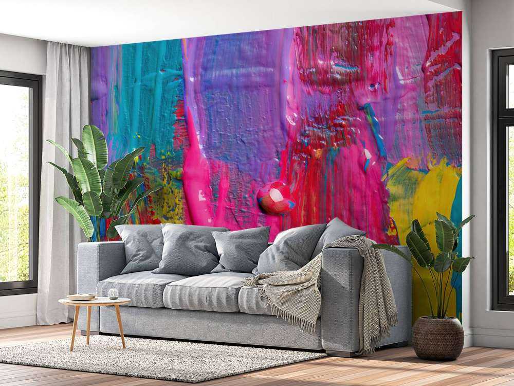 Coloured paint