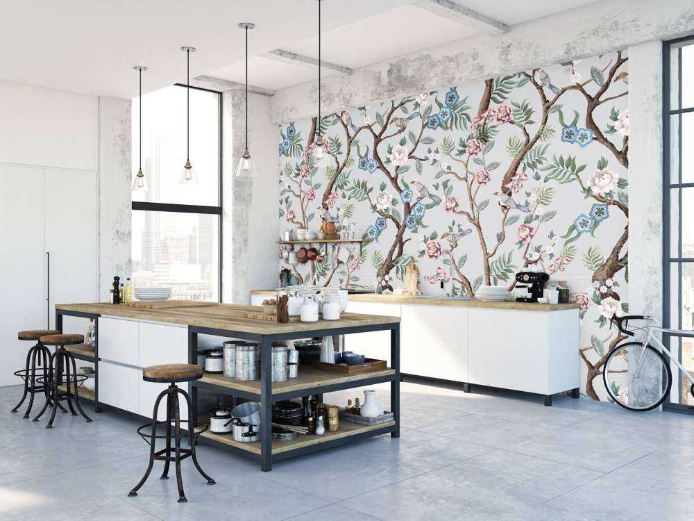 Floral pattern, pastel