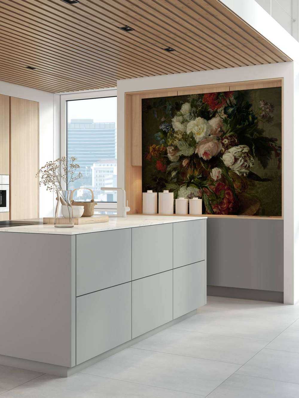 Still life with flowers