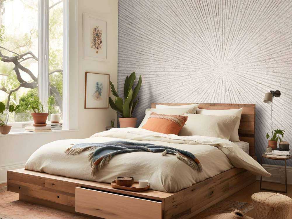 Texture with lines in linen