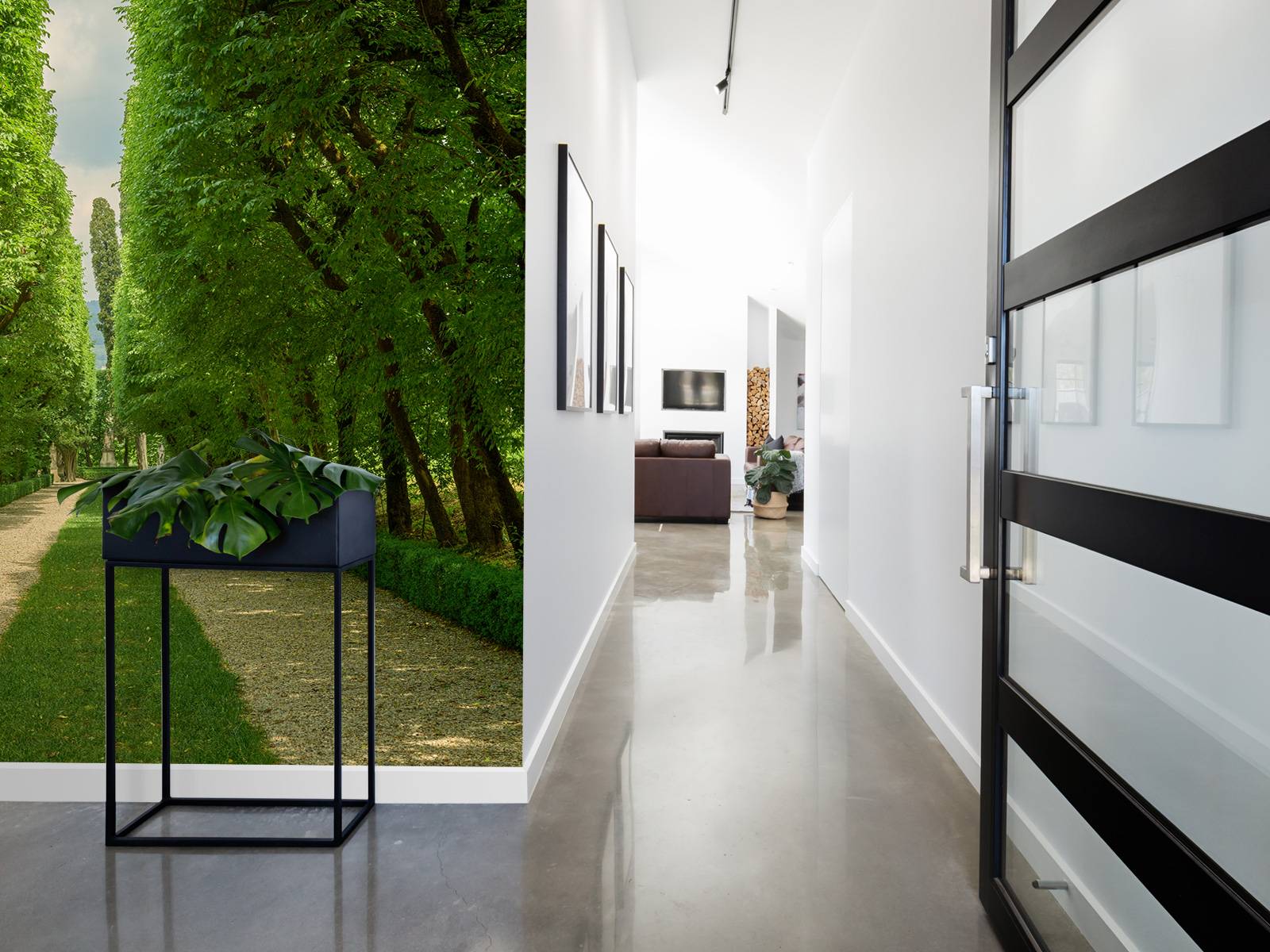 Green lane with gravel