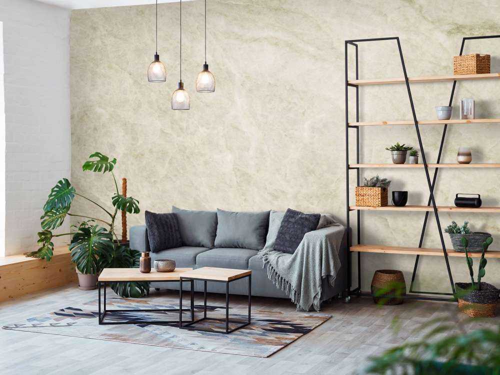 Light structured marble