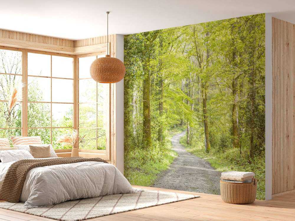 the green forest