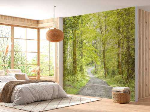 the green forest