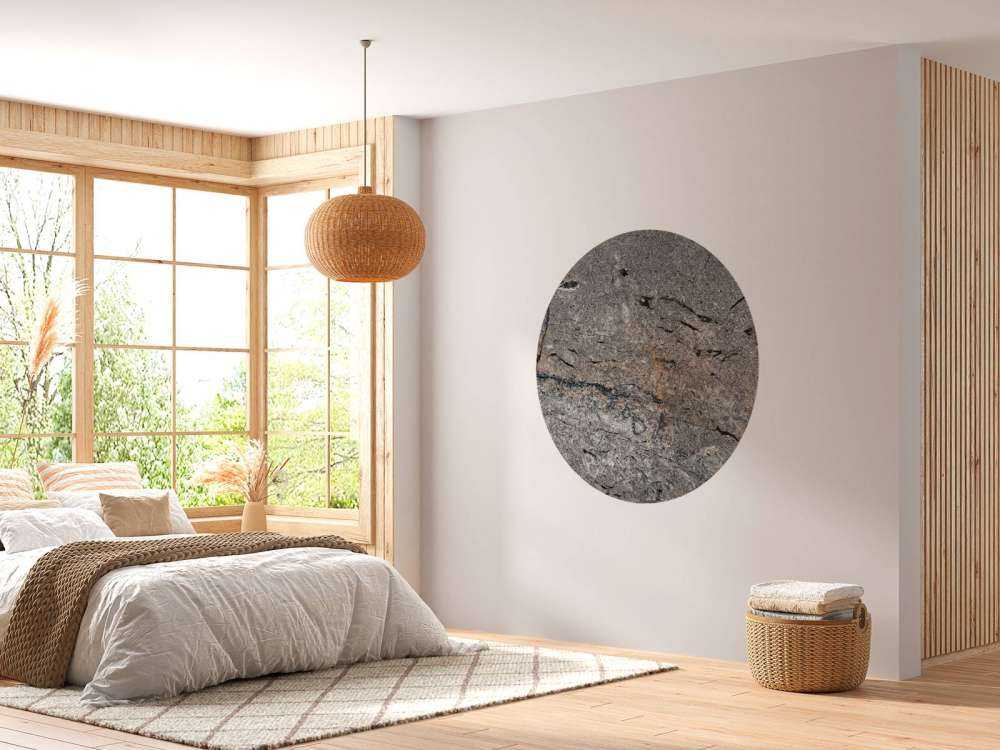 Grey marble structure