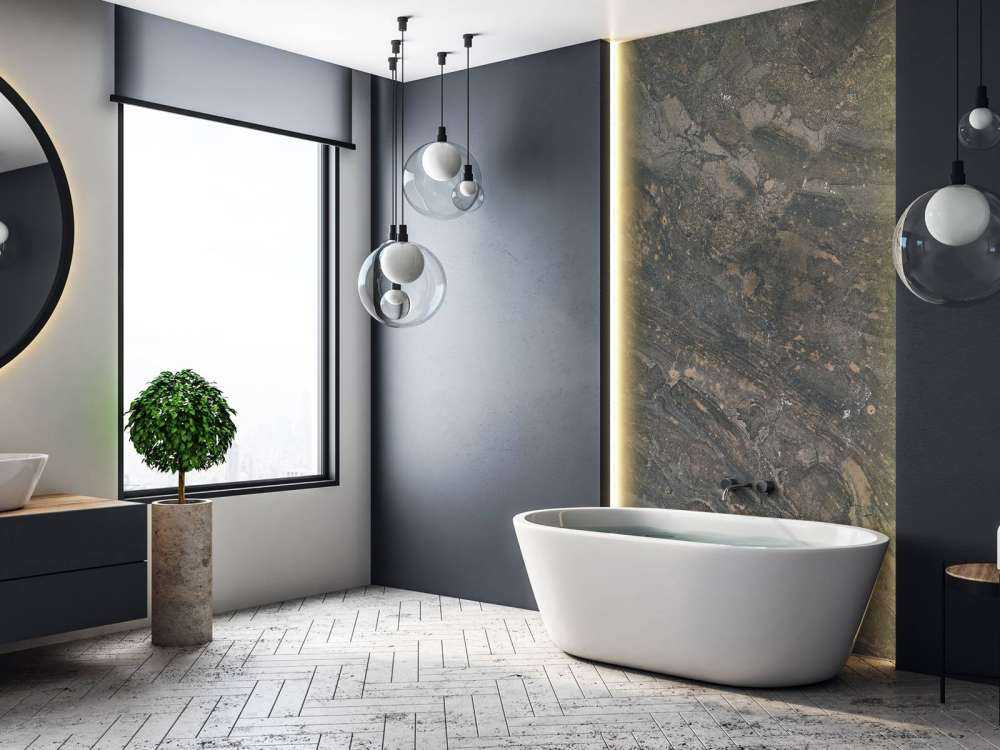 Marble with grey sand tone