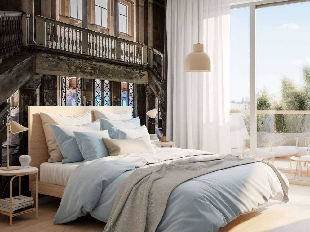 Ruined old country house