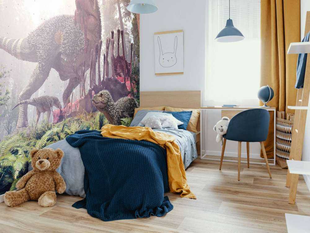 Tyrannosaurus Rex and its cubs