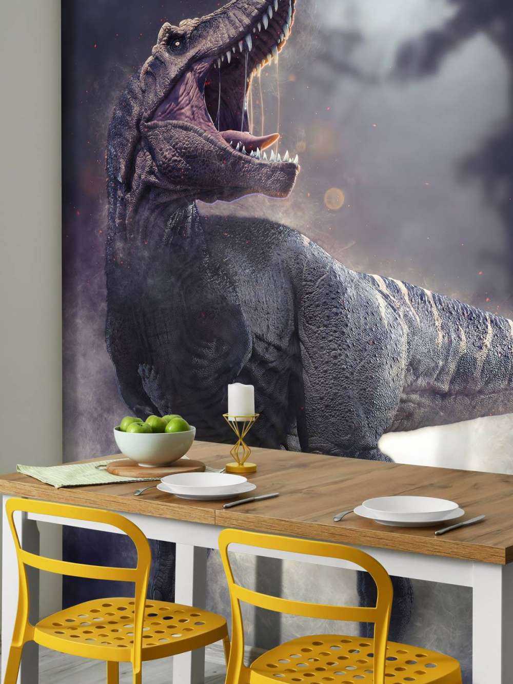 Tyrannosaurus Rex at night