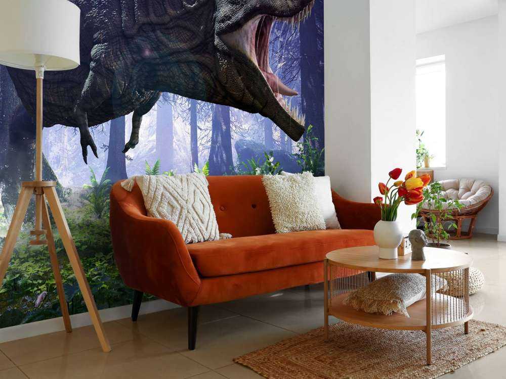 Tyrannosaurus Rex at lake