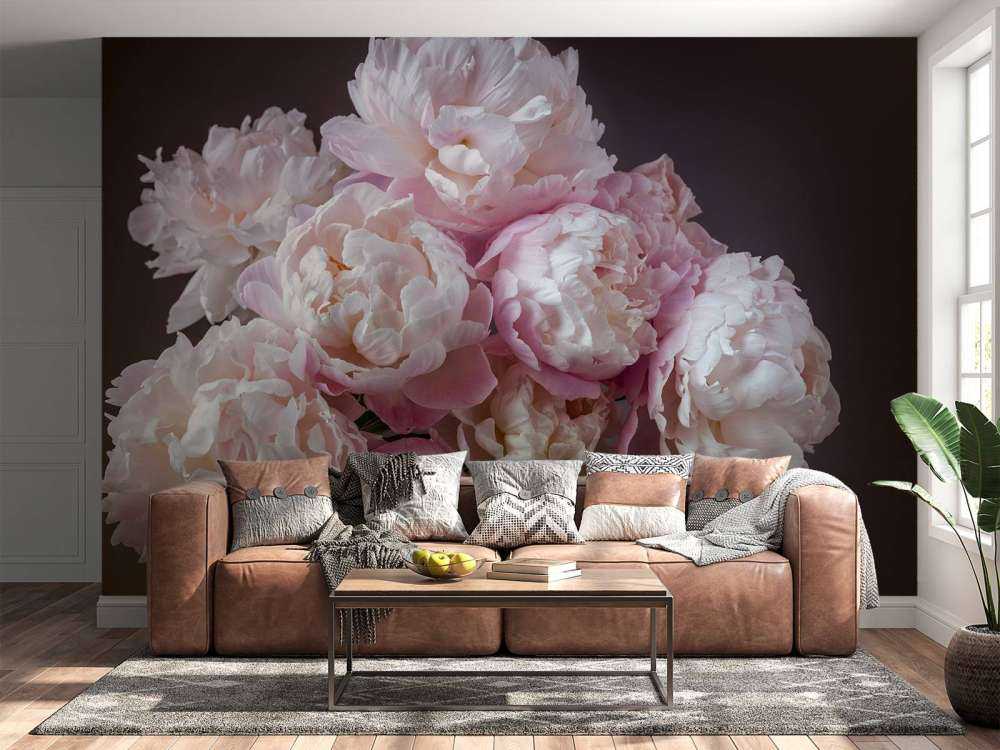 Bunch of peonies