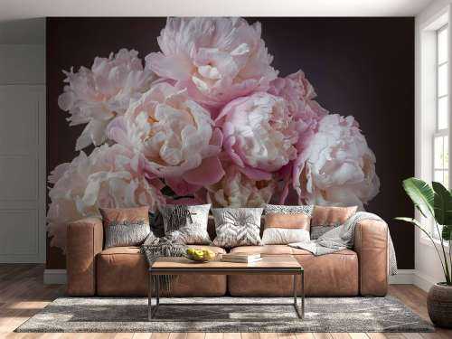 Bunch of peonies