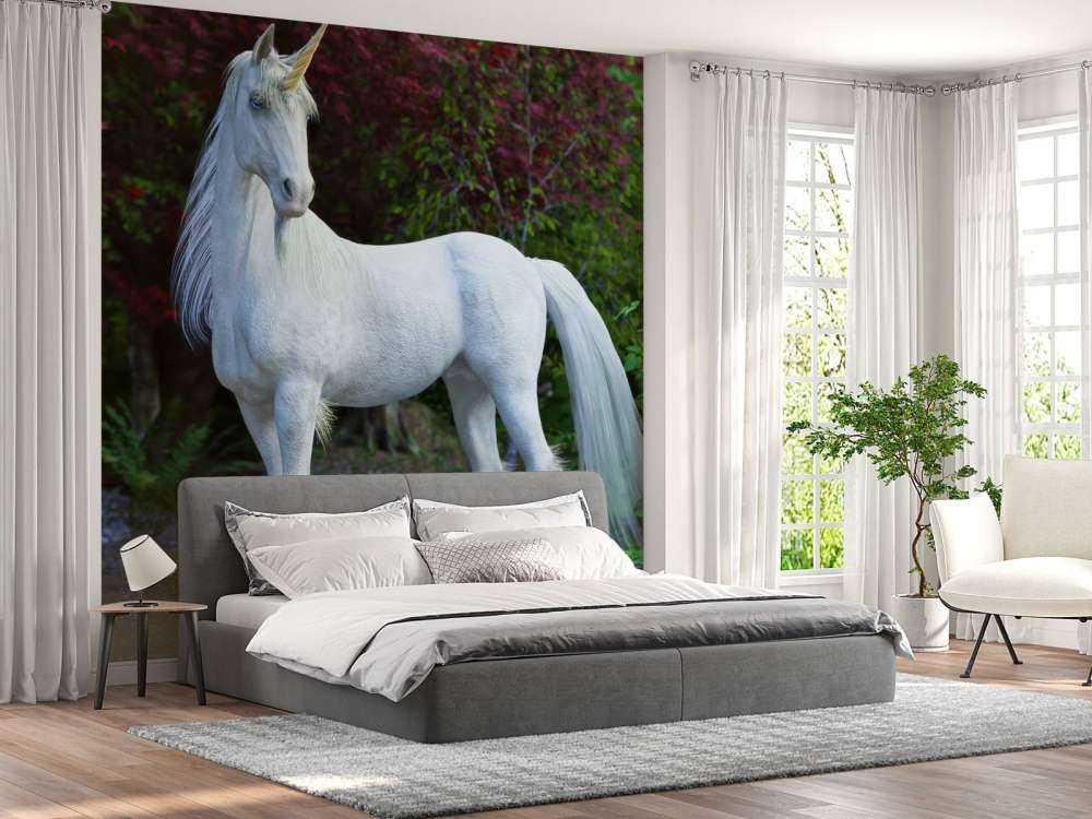 Unicorn in the river