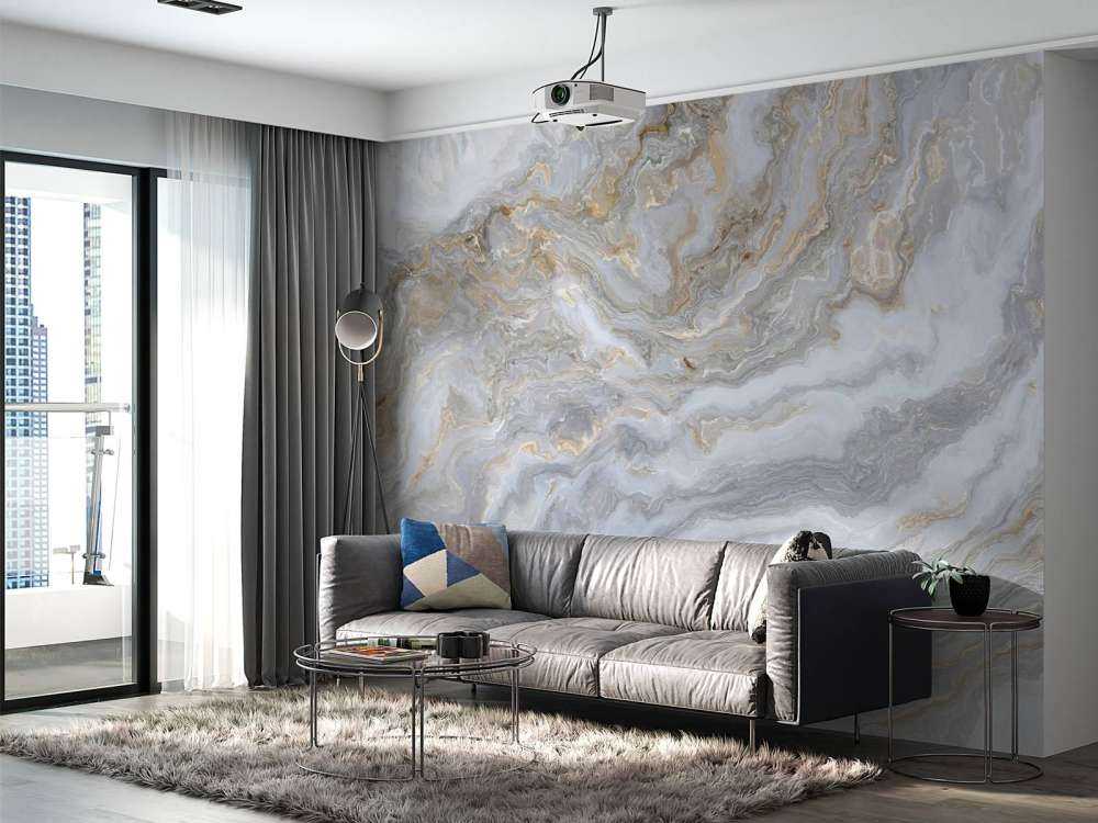 Colourful marble