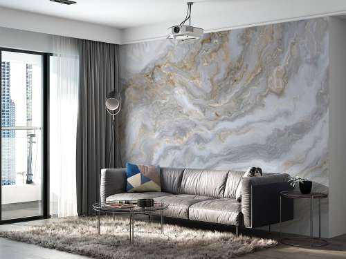 Colourful marble
