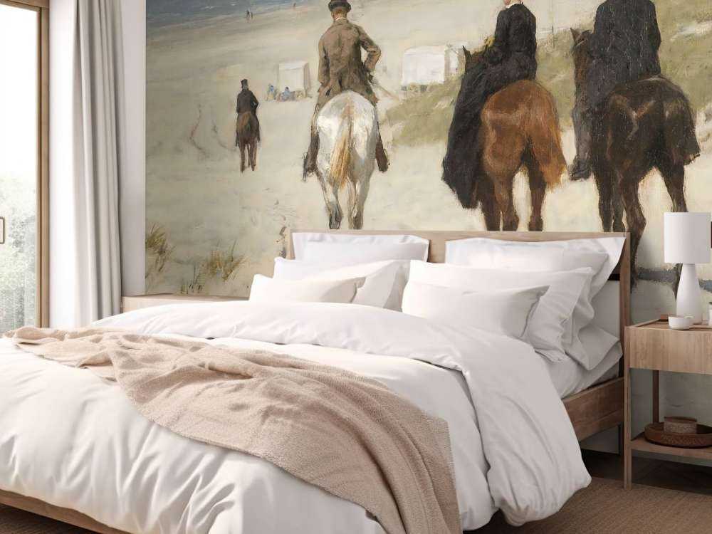 Morning ride along the beach