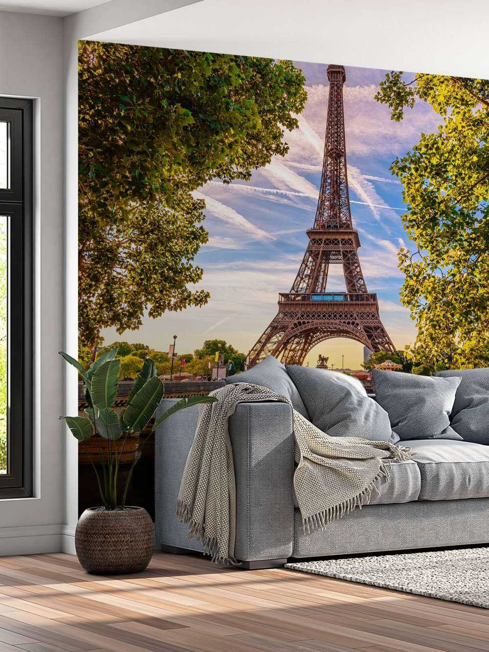 Eiffel Tower and the Seine