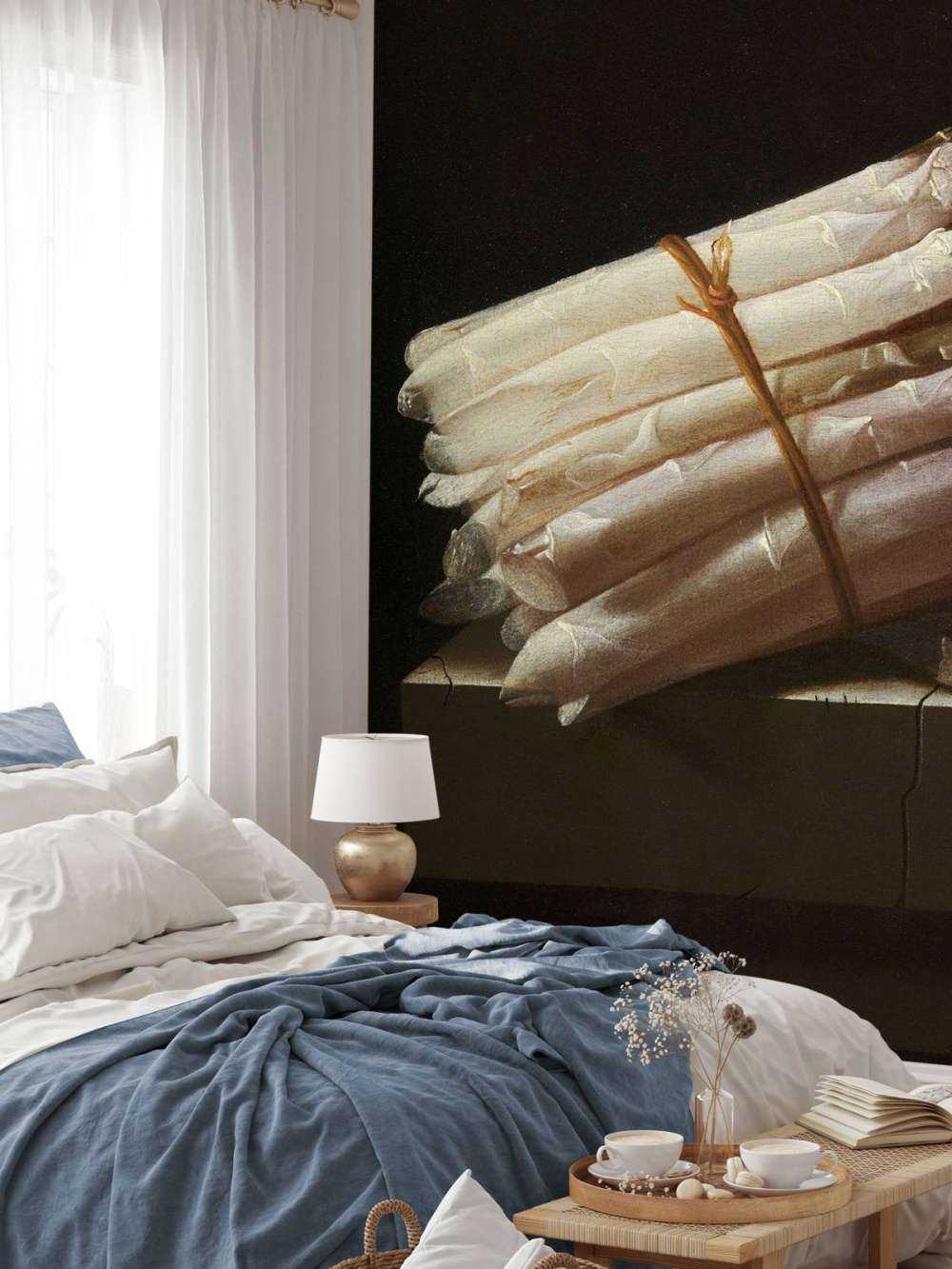 Still life with asparagus