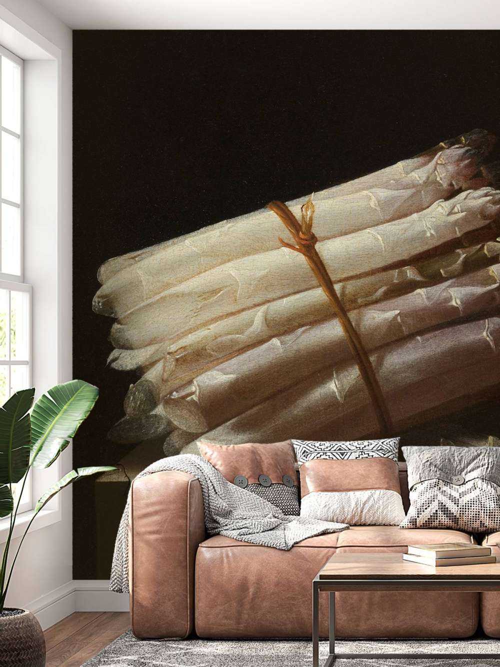 Still life with asparagus