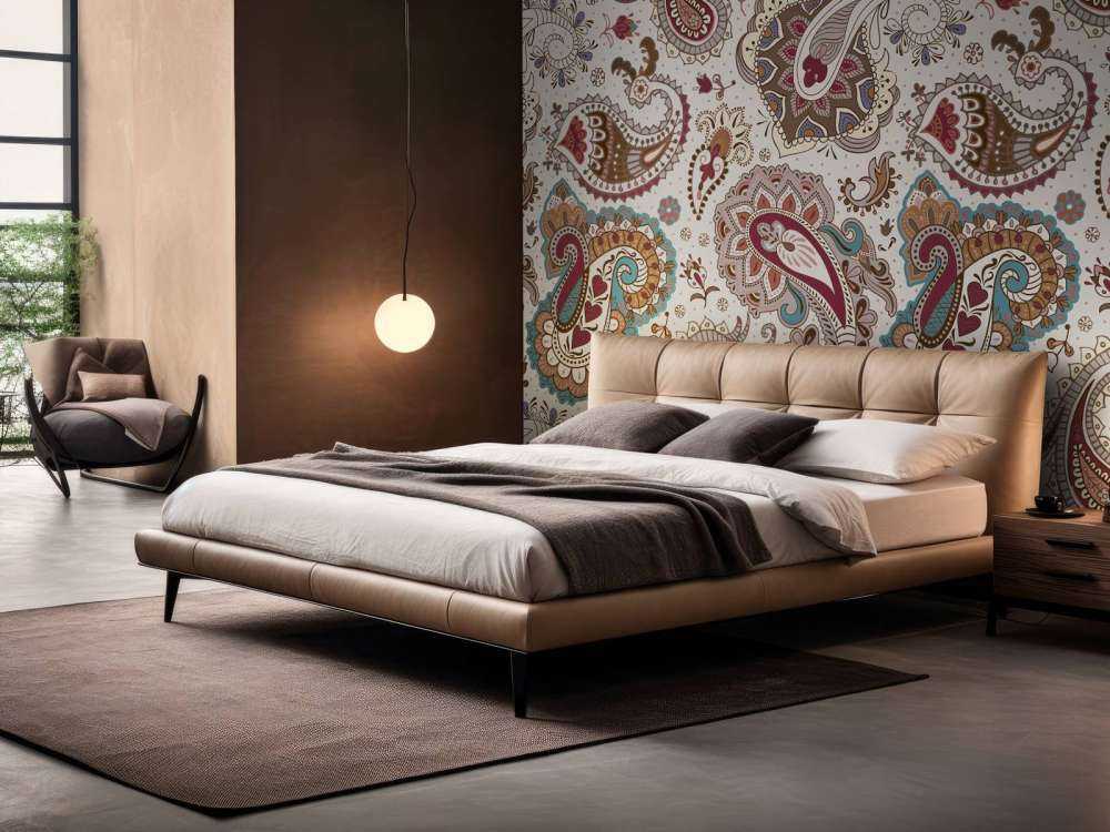 Colored flowers background